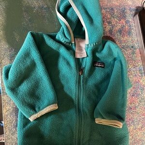 Patagonia Turquoise Fleece Jacket